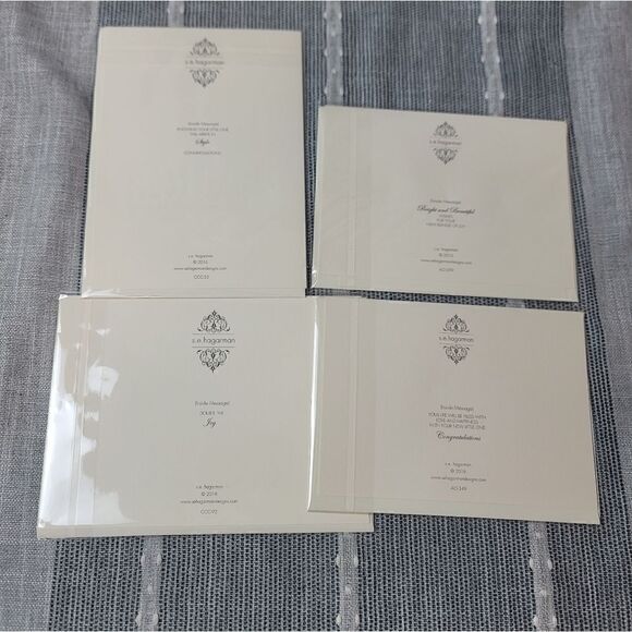 NEW: S.E. HAGARMAN Bundle Of 3 Baby Shower Cards - Picture 2 of 3